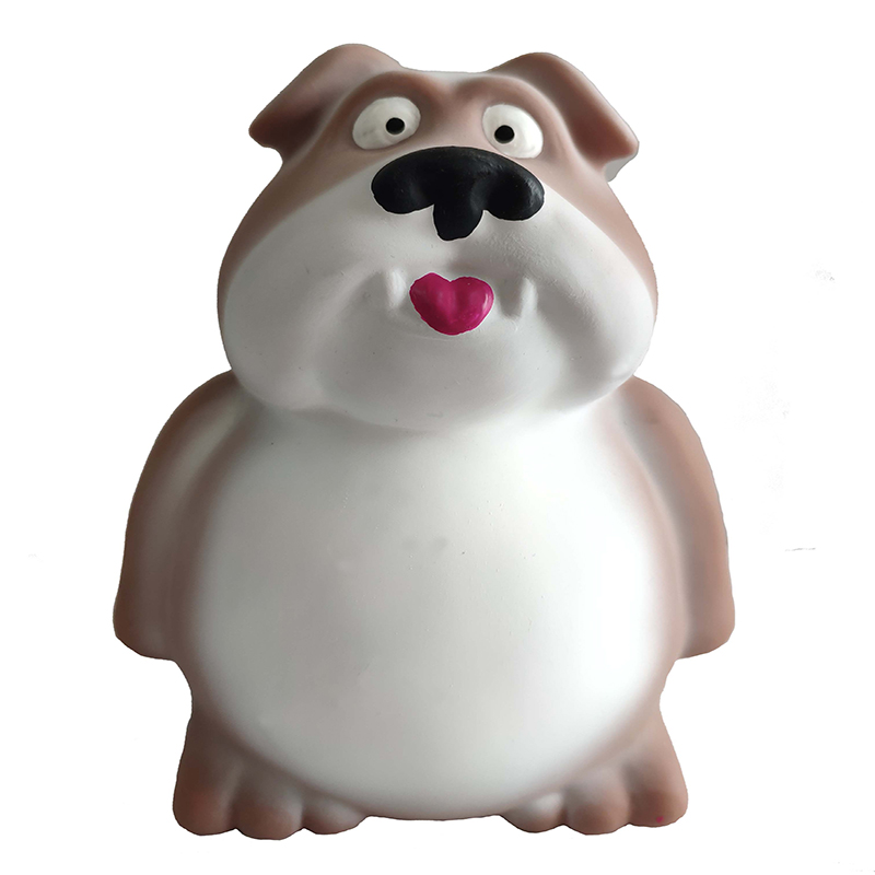 Novo design silicone mastigar cão brinquedo pote barriga pet mastigar brinquedo